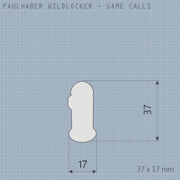 Faulhaber Wildlocker Rehkitz ( Kitz ) Rehblatter Bockjagd Blattjagd